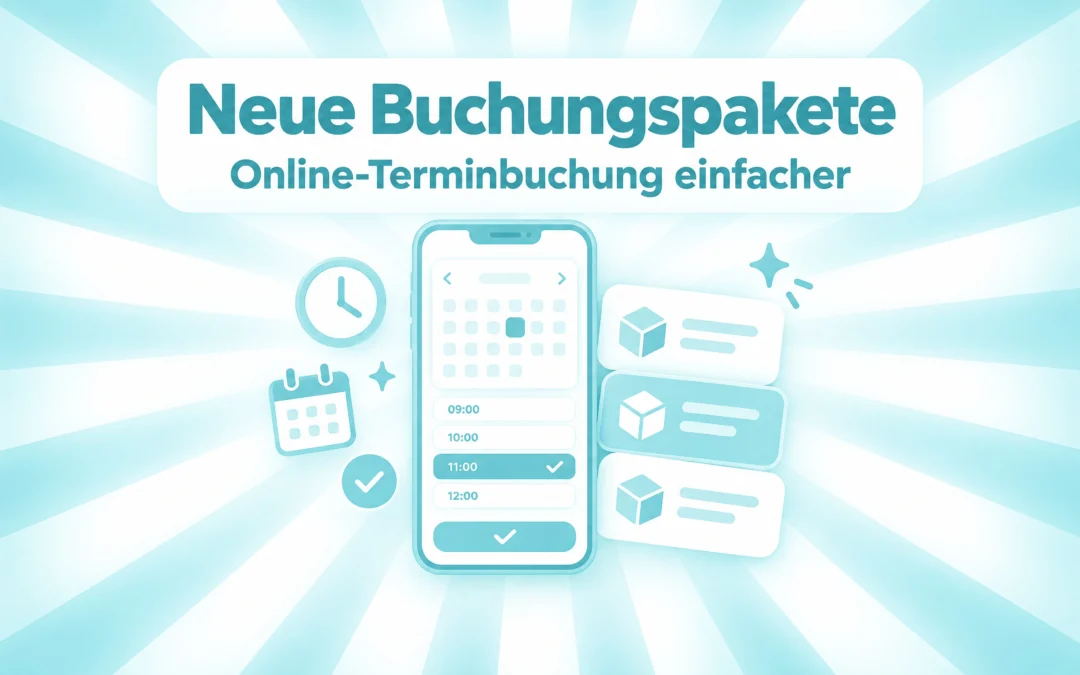 Neue Pakete in der Online-Terminbuchung